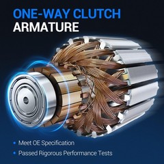Autoround 19616 Starter 3.2L 3.6L V6 Fit For 2011-2021 Jeep Cherokee Dodge