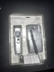 Vintage Innovage Outdoor Emergency Radio / Flashlight Set, New in Package !
