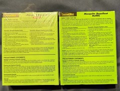 ThermaCell Mosquito Repellent Refills New 2 Butane Cartridge & 6 Insect Mats