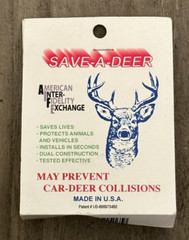 Deer Whistle Save-A-Deer Dual Construction Black # US-8869734B2