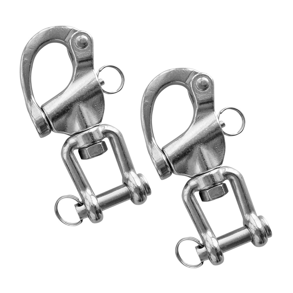 Swivel Eye Snap Shackle Quick Release 316 Stainless Steel for Sailboat