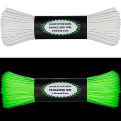 Paracord Fluorescent Glow In The Dark String Rope 4mm 15m Paracord 55…