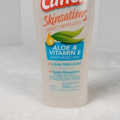 Cutter Skinsations Mosquito Insect Repellent Pump Spray Aloe Vitamin E 7.5 oz