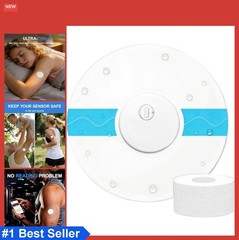 55 Pack Libre 3 Sensor Covers Waterproof Adhesive Patches No Glue Center Skin