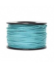 Micro Cord Carolina Blue 125 FT USA MADE & SELLER same day shipping