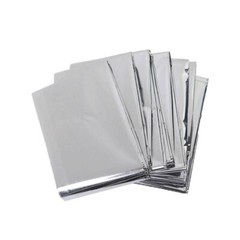 Emergency Rescue Space Thermal Mylar Blankets 52″ x 84″ – 5 Pack