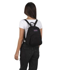 JanSport Half Pint Mini Backpack, 10.2 L – Durable Liters, Black