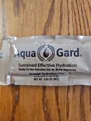 Aqua-Gard – Emergency Hydration Gel for Disaster Preparedness – 2-3.03 Oz Tubes