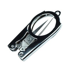 2 PCS Portable Small Folding Scissors Pocket Cutter for Travel Crafts Emergency