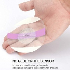 Latex-Free 60 Pack Libre 2 Sensor Covers – Comfortable & Breathable Stickers
