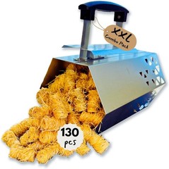 Fire Starter 130 Pcs Wood Pellet Natural Quick Ignition Long Burn