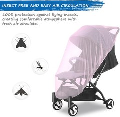 Mosquito Net for Stroller Baby Perfect Bug Pink