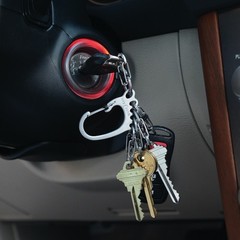 Nite Ize BigFoot Locker Stainless Steel KeyRack – Stainless (6-Pack)