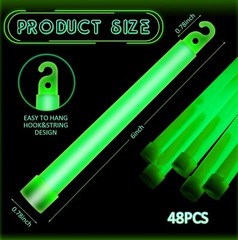 Green safety lightstick for night operations