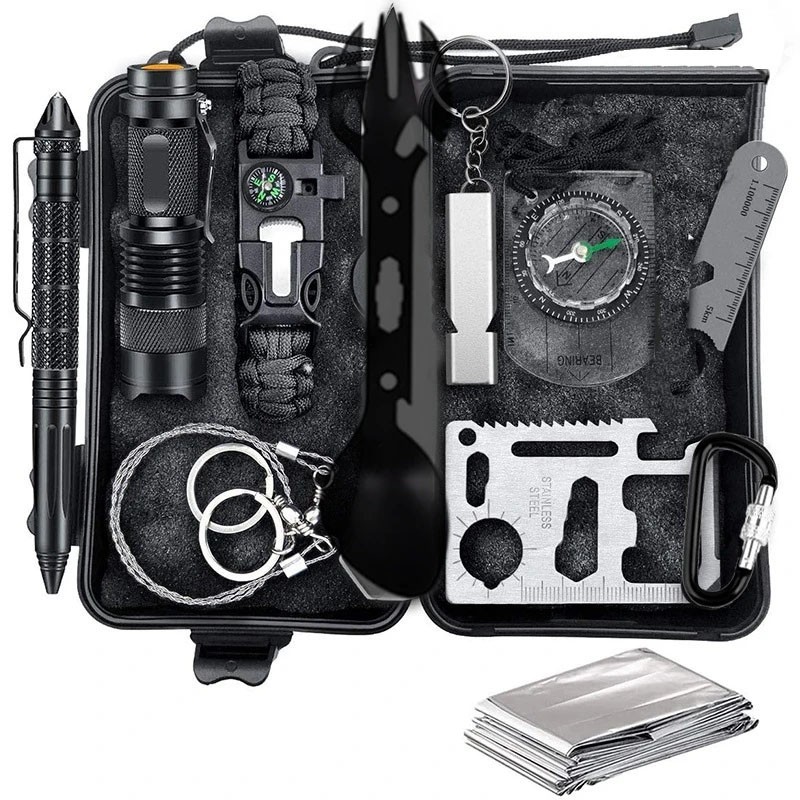 Emergency First Aid Kit Outdoor Camping Hiking Survival SOS Medical Kit