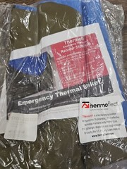 NEW THERMOFLECT Emergency Thermal Blanket EMS, Survival, Go Bag 48″ X 84″