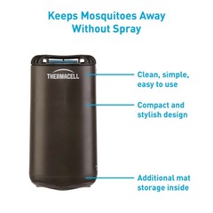 Lot Of 2 Thermacell Patio Shield 15FT Zone Mosquito Repellent