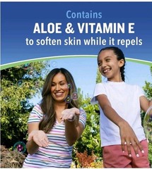 2 Pk Cutter Skinsations Insect Repellent Aloe & Vitamin E Clean Fresh 7.5 oz New