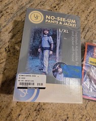 New! Size L/XL UST Net Pants & Jacket No See Um Misquito Headnet