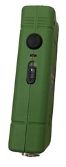 911 POLICE 60 MV Rechargeable LED Stun Gun Holster GREEN Walker Jogger Safety