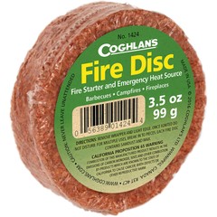 Coghlan’s Fire Disc, Fire Starter and Emergency Heat Source, Campfire Fireplace