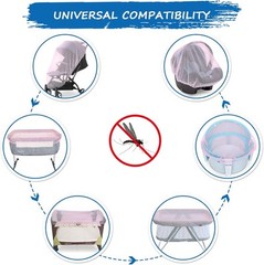 Mosquito Net for Stroller Baby Perfect Bug Pink