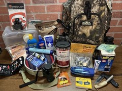 Emergency Survival Kit Camping Disaster EarthQuake Bug-Out Smith Wesson Knife