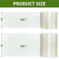 KEPYDRMTF Tent Repair Tape, RV Awning Tape for Tarp, 3in*30ft