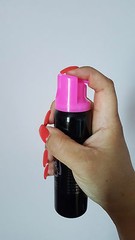 Police Magnum pepper spray 4 ounce Hot Pink Safety Lock pink holster CLOSEOUT