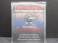 1 Survival Blanket Emergency First Responder Retains 90% Body Heat Emergency
