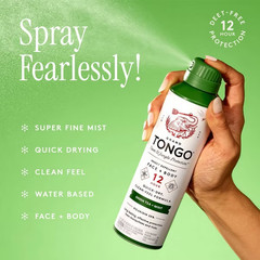 (2) 12 Hour Insect Repellent Mosquito Tick More Face/Body GREEN TEA+MINT