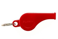 Lifeguard Pea Whistle Plastic Ultra Loud Emergency Safety Whistle with Soft