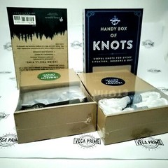 Handy Survival Box and Box of Knots Kit Ropes & Book – BRAND NEW SEALED