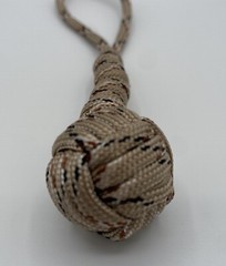 Paracord Survival Rope Heavy Duty Key Chain Ball Outdoor Camping Hiking Fishing
