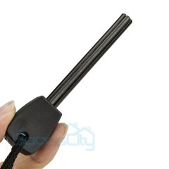 Magnesium Fire Starter Flint Steel Striker Ferro Rod Firesteel Camping Lighter
