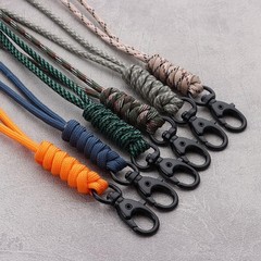 Emergency Survival Backpack High Strength Paracord Keychain Rotatable Buckle