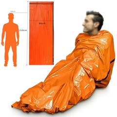 Emergency Sleeping Bag Survival Gear Waterproof Mylar Blanket Camping Hiking