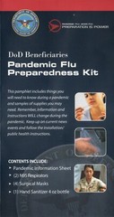 DoD Beneficiaries Pandemic Flu Preparedness Kit – Genuine Military Issue – New