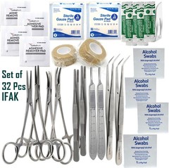 Suture First Aid Advanced Surgical Suture Kit Trauma Tactical Emergency Kit