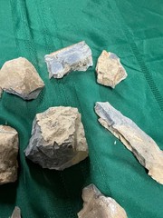 Vinton county Ohio flint Rock, Steel Striker, Fire Starter, Bushcraft, Survival