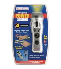 Ready America Emergency Power Station Flashlight Phone Charger Radio New In Pack