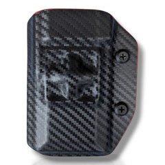 SALE Carrier for Snakestaff Systems ETQ Wide Gen 1 – Carbon Fiber Black & Red