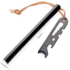 Hexagonal Rod Ferro Fire Starter Ferrocerium 15cm Long 99.9% Pure Premium