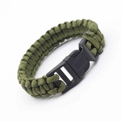 Umbrella Plaited Rope Bracelet Seven Core Paracord Escape EDC Camping Outdoor