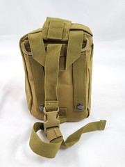 AOKIWO 200 Piece Emergency Survival Kit MOLLE Rip Away IFAK Pouch Brown