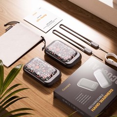 Ocoopa Magnetic Rechargeable Hand Warmers 2 Pack Card-Style Electric Ai Hand