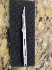 Nitecore NTK07 Titanium Knife – EDC Everyday Carry Knife with Replaceable Blade