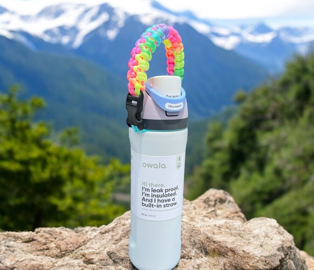 For OWALA STANLEY Hydro Paracord Handle for water bottle Value Set with Stickers