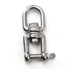 M8 Jaw and Eye Swivel Shackle 304 Stainless Steel Boat Anchor Chain Connector…