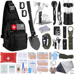 Survival Kit, Gifts for Fathers Day Men, Women, 251Pcs Emergency Survival Gear a